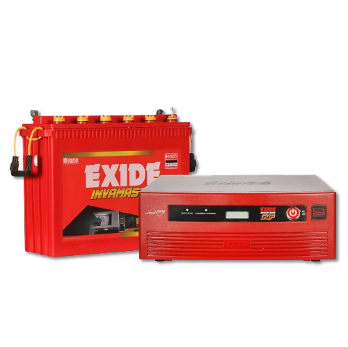 Exide inverter+batteries in Lucknow.