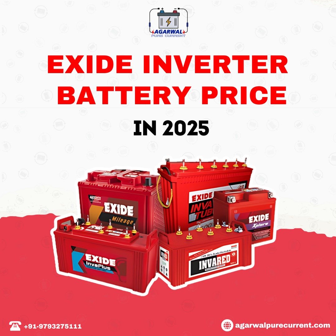 Exide inverter battery price in 2025